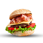 1/2 Pounder Smokey Joe Burger 