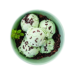 Luca’s Mint Choc Chip Ice Cream 