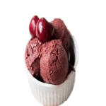 Vegan Chocolate & Cherry Ice Cream 