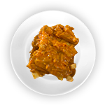 Chips & Chicken Curry 